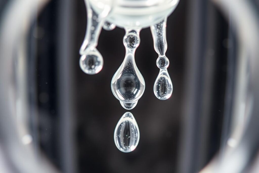 Water droplets forming inside condenser coils